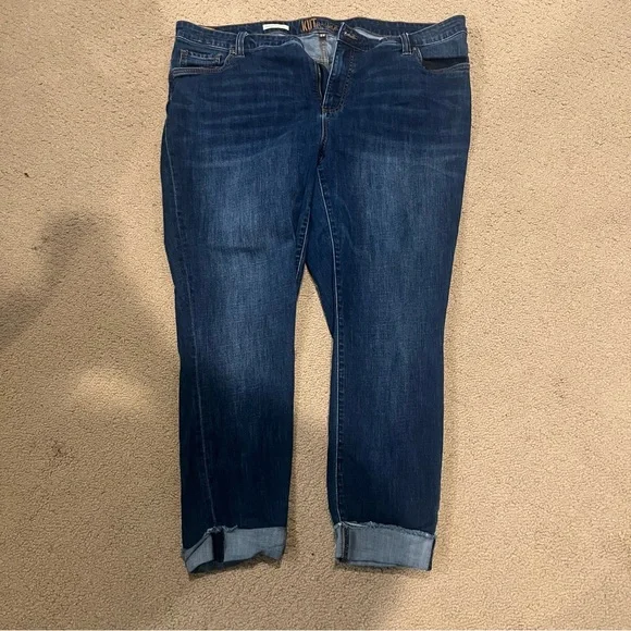 Kut from the Kloth Blue Ankle Jeans - Picture 3 of 5